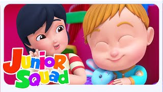 Junior Squad - Canción para Dormir | Rima Infantil para la Hora de Dormir 🌙🛏️