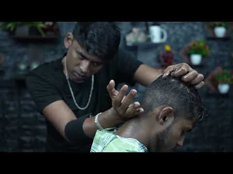 Head And Neck Massage For Deep Relaxation By Indian Barber | ASMR Saloon Therapy | Oil Head Massage