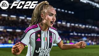 EA FC 26 - Chelsea vs Juventus | Women's Football PS5 PRO 4K