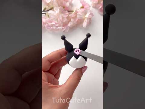 Cute Kuromi clay DIY