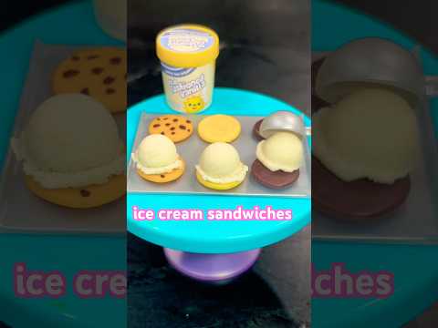 let’s make mini ice cream sandwiches 🍦