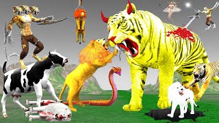 Top 03 Lion Amazing Hindi Moral Stories Collection Sher Ki Kahani - Hindi Kahaniya - Fairy Tales.