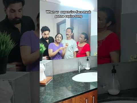 When your expensive face mask is about to expire