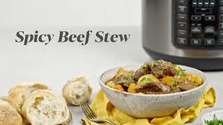 Spicy Beef Stew Recipe | Crockpot