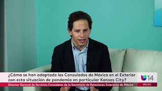 Jaime Vázquez-Bracho informa sobre las actualizaciones del consulado de Mexico en Kansas City