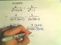 Understanding Adding and Subtracting Rational Expressions