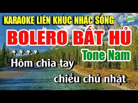 Tuyển Chọn Liên Khúc Karaoke Nhạc Xưa Bất Hủ | Nhạc Vàng BOLERO | Toàn Bài Dễ Hát