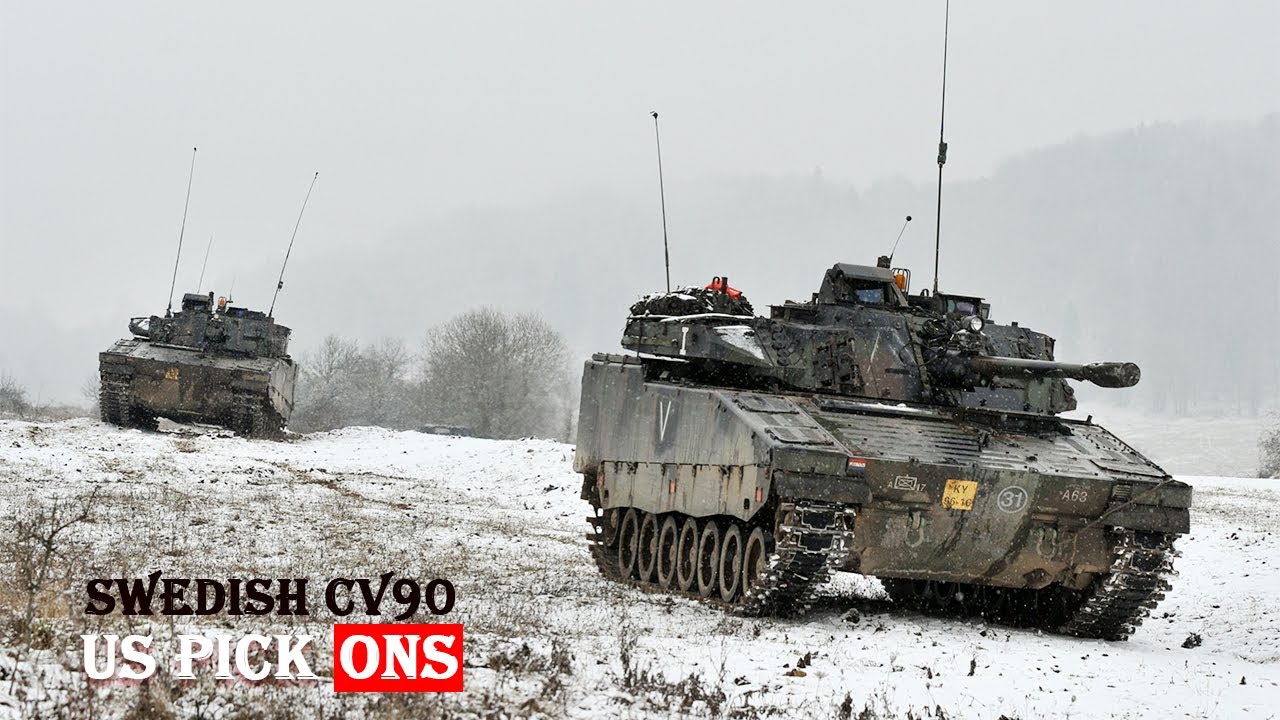 Finally | Swedish Cv90 Combat Vehicle for Ukraine - How Powerful Is Combat Vehicle 90 Hägglunds