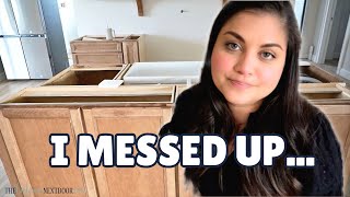 🤦🏻‍♀️ I SHOULD HAVE CAUGHT THIS MISTAKE SOONER! NOW I NEED TO FIX MY KITCHEN DESIGN