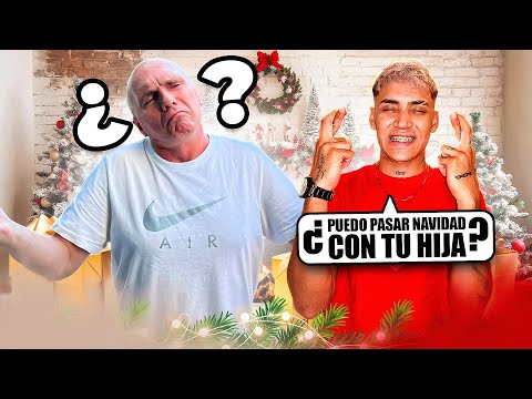 LA PREGUNTA MÁS IMPORTANTE A MI SUEGRO 🤞🏻🎄💘