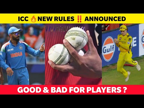 ICC New Rules 😱 Twist for Players ✅ ICC new rules explained in Tamil