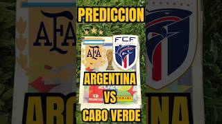 ARGENTINA VS CABO VERDE - Prediccion 16avos de final