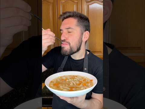 SOPA DE POLLO Y VERDURAS🍵🐥