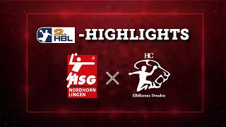 Highlights 25.Spieltag 2.HBL HSG Nordhorn-Lingen vs. HC Elbflorenz Dresden