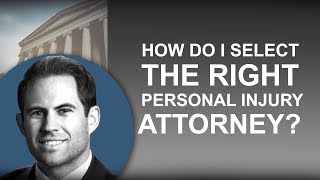 How would Dillon Whitsett select a personal injury attorney?