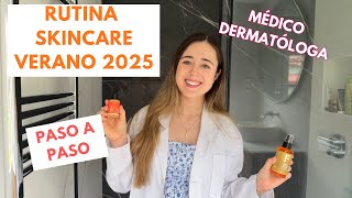RUTINA SKINCARE VERANO 2025: ¿QUÉ INGREDIENTES COSMÉTICOS ESCOGER? VITAMINA C... DERMATÓLOGA