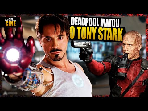 DEADPOOL MATOU UMA VARIANTE DO TONY STARK #deadpool #tonystark #marvel