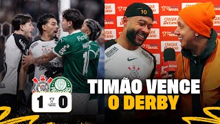 EU CANTEU COM O MEMPHIS!!! CORINTHIANS GANHA O DERBY!! Corinthians 1 x 0 Palmeiras