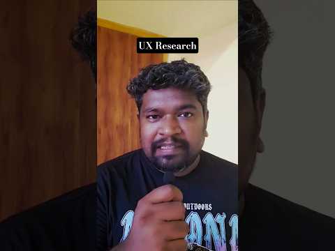 Why Research is Important in #UserExperience #design learn in Tamil