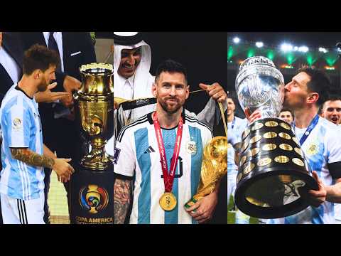 Lionel Messi - All 10 Performances In Finals For Argentina