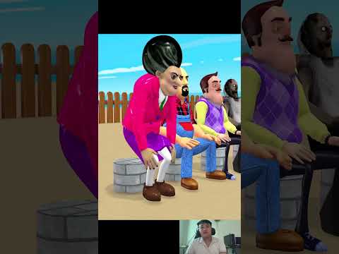 Scary Teacher 3D vs Squid Game Sawing Wood Pick Fruit 5 Times Challenge #shortsvideo
