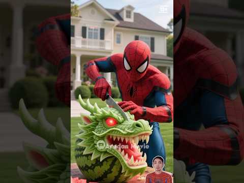Naga Bersayap Dari Semangka 🍉⁉️ #brawlstars #spiderman #marvel #shorts