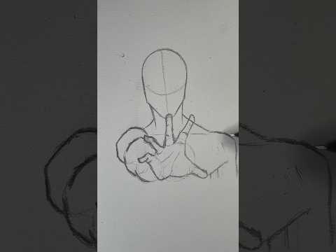 Cómo dibujar una mano en perspectiva 🫳🏻