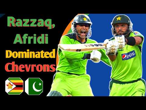 Razzaq and Afridi shine in Pakistan's dynamic sharjah victory highlights |