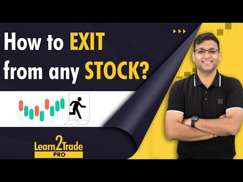 किसी भी Stock से Exit कब और कैसे करे? My Stock Exit Strategy Revealed! #Learn2TradePro | Vivek Bajaj