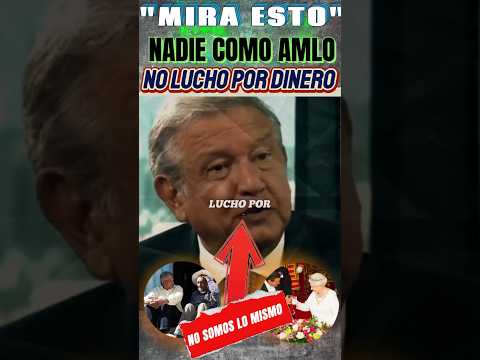 NINGUNO COMO LÓPEZ OBRADOR👨🏼🦳🇲🇽 #amlovers #amloelmejorpresidentedemexico #news #noticias