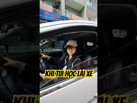 Khi Tui Bày Đặt Học Lái Xe … Mà Nó Lạ Lắm #shorts || Yến Nồi Cơm Điện