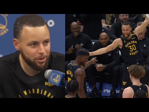 Steph Curry reacts to playing with Jimmy Butler and his Warriors debut