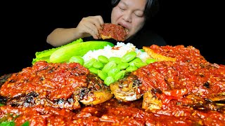 MUKBANG IKAN BAKAR PEDAS MANDI SAMBAL🌶️🥵