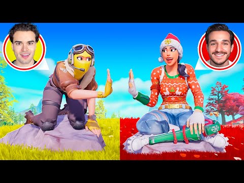 Fortnite Pero NO puedes Tocar Tu Color.