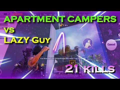 BEAST APPARTMENT FIGHT ft.echoes | 21 kills | PUBG MOBILE KR