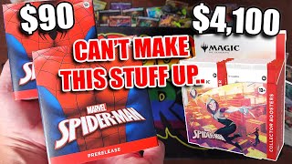 $4,100 Spider-Man Collector Boxes - $90 Prerelease And BOOM!
