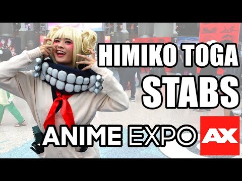 Himiko Toga Stabs Anime Expo 2019 ft. Lucky Lai