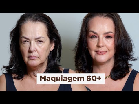 Maquiagem para pele MADURA - Rejuvenesça 10 anos