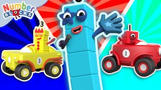 The Driving Dance | Learn to Count | Numberblocks