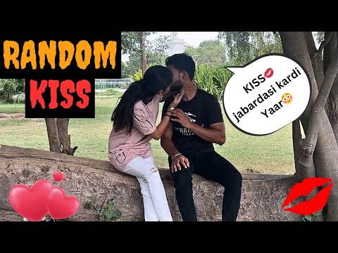 Kiss on random peoples | Ladka bura maan gya | Shalini varun