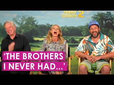Scotland, Golf, and Kissing Brothers?! Inside Happy Gilmore 2