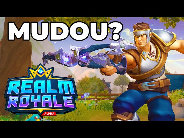 REALM ROYALE - NO LANÇAMENTO, ERA MUITO DIFERENTE??!