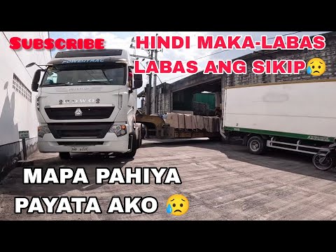 NAPAKA SIKIP • HINDI PA NAKA KALAHATI ANG LOWBED, DIKIT NA ANG TRACTOR SA PADER😥