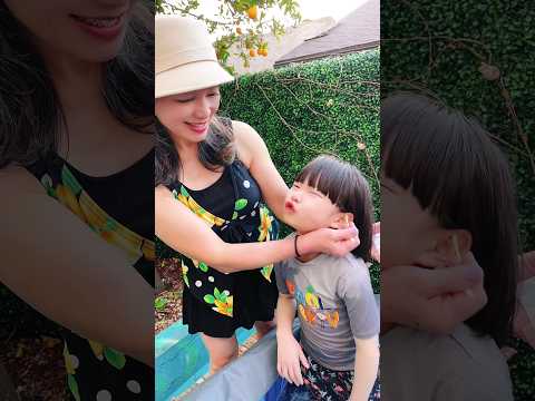 Cute Kid Got Last Cotton Swabs 👂🤯😂 #shorts by Melody Funny Show