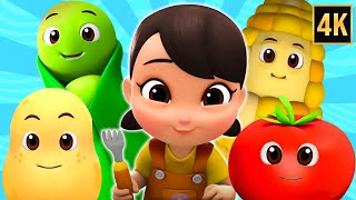 We Love Vegetables - Healthy Food Song & Educational Nursery Rhymes for Kids