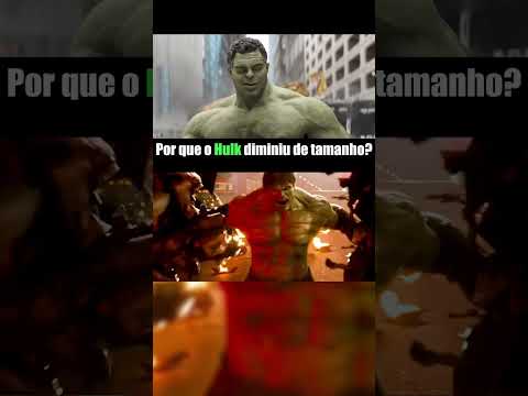 Por que o Hulk está ficando cada vez mais baixo ?