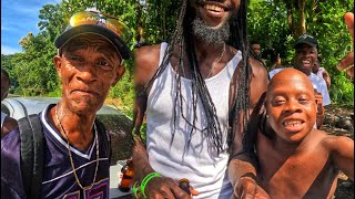 Big cayman group | fish | curry goat | French fry | ackee n Saltfish 