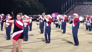 LH Marching Band, "Lips Are Movin", at Belle Vernon, 9/2/22.