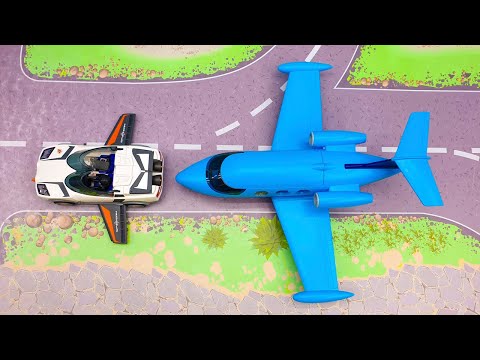 Мультфильмы про машинки - Автобусики, помощники полицейских!