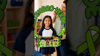 📸 Bambolê Setembro Verde para imprimir | Moldura escolar